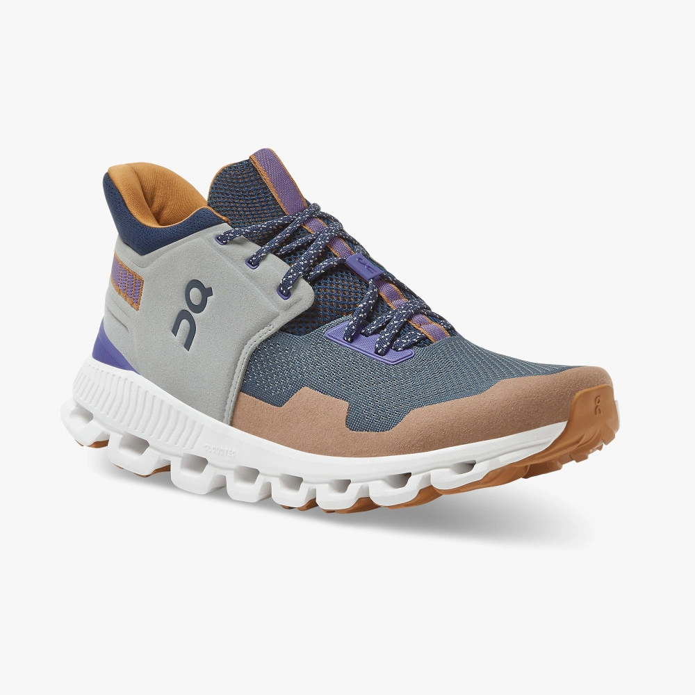 Løb mod fremtiden: ON Cloud Hi Edge – Sand/Brown. Schweizisk rabat: Din nye favoritsko venter!